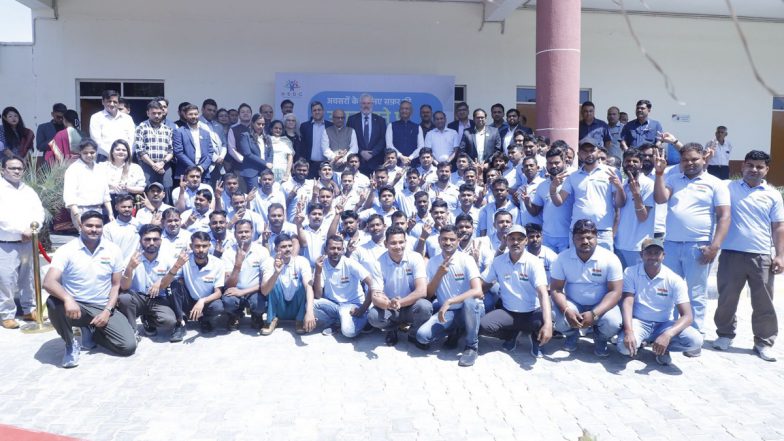 India-Israel Contract: First Batch Workers from India Under G2G Agreement Arrives in Israel to Boost Construction Industry (See Pics)
