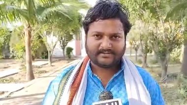 Congress UP Co-Coordinator Vikas Agrahari Refutes Media Claims of Joining Bharatiya Janta Party, Says Saffron Clothing Was Not ‘BJP Gamcha’ (Watch Video)