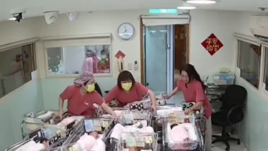 Taiwan Earthquake: Nurses Protects Newborn Babies When Quake Hits, Video Goes Viral