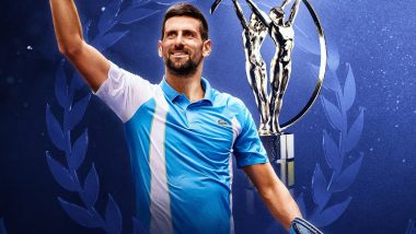 Laureus World Sports Awards 2024: Novak Djokovic Wins Sportsman of the Year Award; Beats Lionel Messi, Max Verstappen for the Accolade