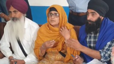 Amritpal Singh, Jailed Pro-Khalistani Separatist and Waris Punjab De Chief, To Contest Lok Sabha Polls From Khadoor Sahib As Independent, Says Mother Balwinder Kaur (Watch Video)