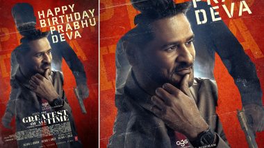 The Greatest of All Time: Makers Drop Special Poster of Prabhu Deva on His 55th Birthday From Thalapathy Vijay Starrer (See Pic)