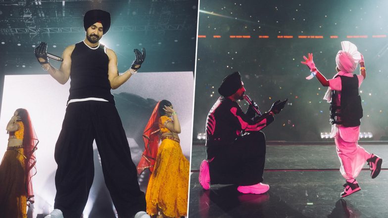 Diljit Dosanjh Creates 'History' As His Live Performance at Vancouver's BC Place Stadium Attracts 54K Fans (Watch Video)