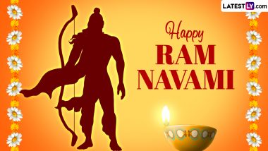 Ram Navami 2024 Wishes, Messages and HD Wallpapers: WhatsApp DPs, Lord Rama Photos, Quotes, Greetings, 'Jai Shree Ram' Slogans and Banners To Share With Loved Ones