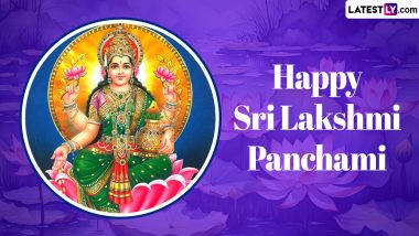 Lakshmi Panchami 2024 Images and HD Wallpapers for Free Download Online: Wish Happy Sri Lakshmi Panchami With WhatsApp Messages, Greetings and Quotes to Loved Ones