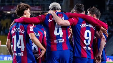 Barcelona vs Rayo Vallecano, La Liga 2023-24 Free Live Streaming Online: How to Watch Spanish League Match Live Telecast on TV & Football Score Updates in IST?