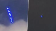 UFO Sighting Reported in US? Residents of Arizona Record Video of 'Alien' Blue Object Flying in the Sky