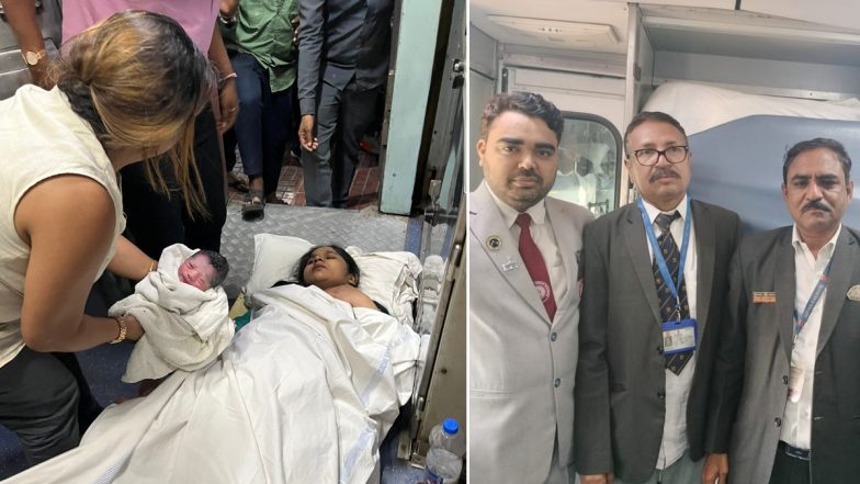 Train Ticket Checking Team, Passenger Assist Woman in Giving Birth Onboard LTT-Prayagraj Duronto Express (See Pics)