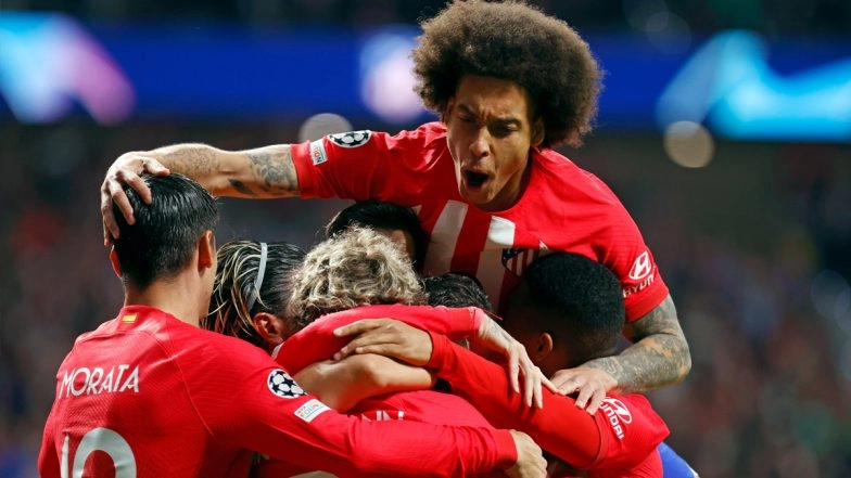 UCL 2023–24: Atletico Madrid Beats Borussia Dortmund 2–1 at Home in First Leg of UEFA Champions League Quarterfinals