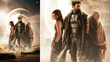Kalki 2898 AD: Prabhas, Amitabh Bachchan and Deepika Padukone's Sci-Fi Film to Arrive in Theatres on June 27, 2024 (See New Poster)