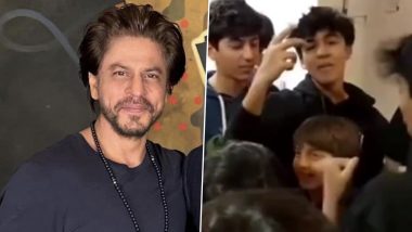 Video of AbRam Grooving to Dad Shah Rukh Khan's Hit Song 'Chammak Challo' With Friends Is Pure Gold – WATCH