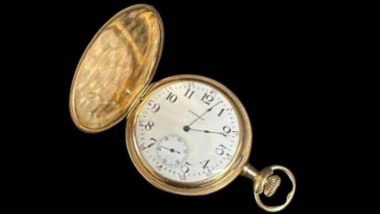 Titanic’s Wealthiest Passenger John Jacob Astor’s Gold Watch Auctioned for Record Price for USD 1,46 Million