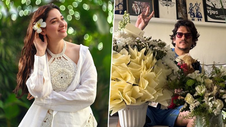 Vijay Varma Receives Belated Birthday Surprise on April Fool’s Day, Tamannaah Bhatia Calls It ‘Bloody Brilliant’ (View Pic)