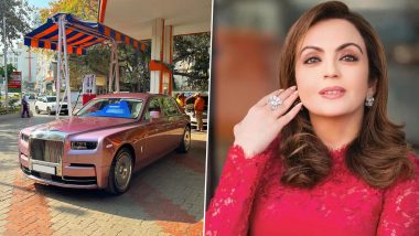 Nita Ambani Buys Rolls-Royce Phantom VIII EWB: Mukesh Ambani's Wife Adds Luxury Car Worth Rs 12 Crore to Her Collection