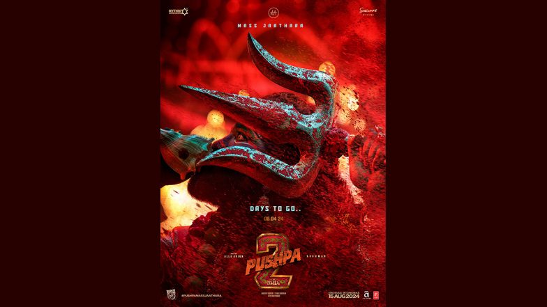 Pushpa 2 – The Rule: Allu Arjun's New Poster Evokes the Divine Aura of Lord Shiva! (View Pic)