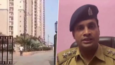 Ghaziabad Student Suicide: Class 11 Student Jumps off 24th Floor of High-Rise Building in Indirapuram, Suicide Note Found (Watch Video)