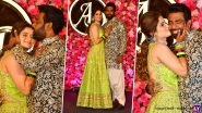 Arti Singh Sangeet Ceremony: Bride-To-Be Looks Stunning In Green Lehenga and Choli, Poses With Beau Dipak Chauhan (Watch Video)