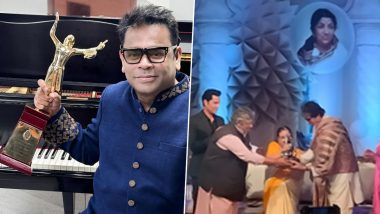 Amitabh Bachchan, AR Rahman and Randeep Hooda Honoured at The Third Lata Deenanath Mangeshkar Awards