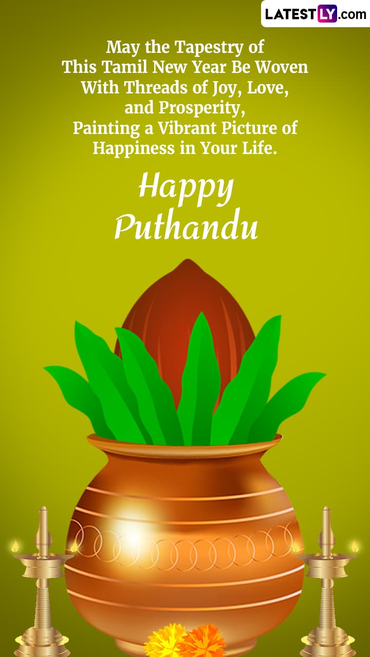 Puthandu Wishes, Greetings and Images for Tamil New Year Celebrations ...