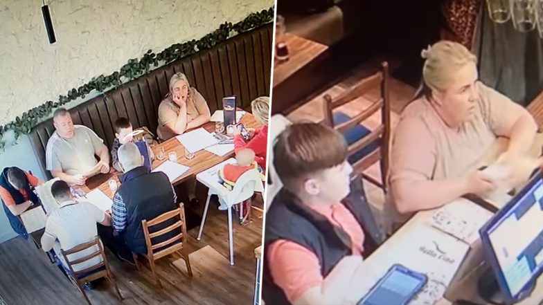 Dine and Dash: UK Restaurant Left Stunned As Family of Eight Flees Without Paying Rs 34,000 Bill, Case Filed; Video Goes Viral