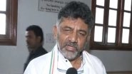 DK Shivakumar US Visit: Karnataka Deputy CM Rejects Reports About Meeting Barack Obama and Kamala Harris, Says Washington Visit is Purely Personal
