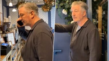 Alec Baldwin Smacks Phone From Anti-Israel Protester's Hand Amid 'Free Palestine' Demand In New York Coffee Shop (Watch Video)