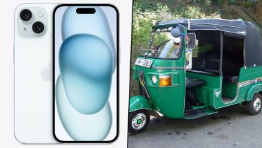 iPhone 15 Durability Test: Apple’s New Campaign in India Showcases iPhone 15 Tough Build Quality With Auto Rickshaw Challenge