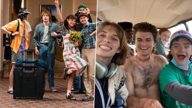 Stranger Things S5: Netflix Unveils Behind-The-Scenes Snaps Featuring Millie Bobby Brown, Noah Schnapp, Maya Hawke, and Sadie Sink (See Pics)