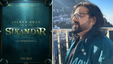 Sikander: Salman Khan-AR Murugadoss’ Upcoming Action Entertainer To Be a Pritam Musical, Nadiadwala Grandson Drops Announcement on X
