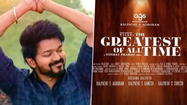 The Greatest of All Time Song 'First Single': Makers Drop Promo Video of New Track From Thalapathy Vijay and Venkat Prabhu’s Film - WATCH