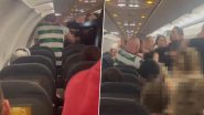 Fight on Easyjet Flight: Drunk Passenger Throws Punches at Flight Attendants and Cop After Aircraft Lands in Turkey, Video Surfaces