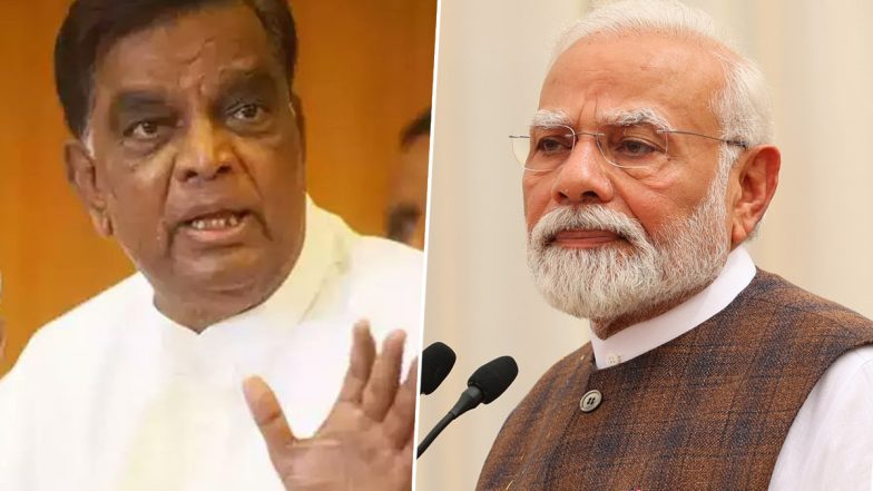 Sreenivasa Prasad Dies: PM Narendra Modi Expresses Condolence Over Demise Of BJP MP from Karnataka's Chamarajanagar, Hails Him as ‘Champion of Social Justice’