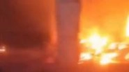 Ghaziabad Fire: Massive Blaze Erupts at Car Showroom in Uttar Pradesh&rsquo;s Vaishali Area, No Casualties Reported (Watch Video)