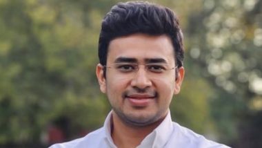 Tejasvi Surya Booked For Violating MCC: Election Commission Books BJP MP for 'Soliciting Votes on Ground of Religion'
