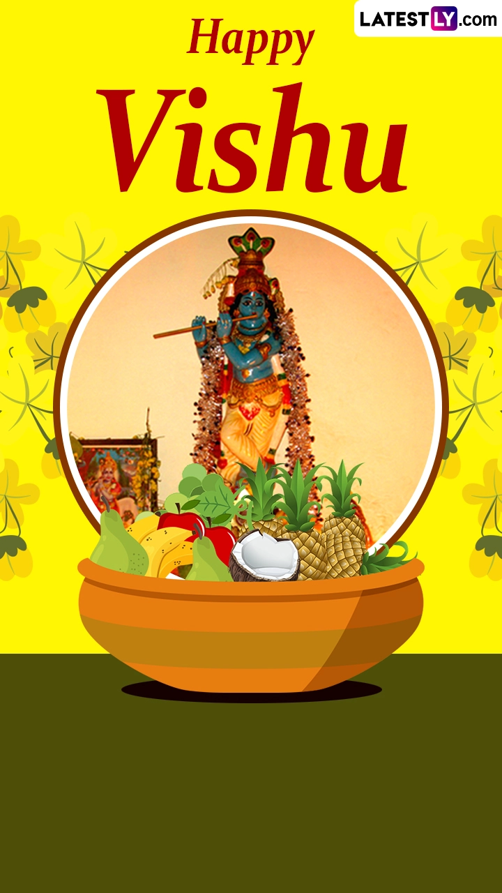 Happy Vishu Greetings and Images To Celebrate With Family and Friends