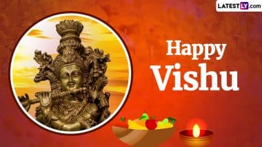 Happy Vishu 2024 Wishes and Vishu Ashamsakal Images: WhatsApp Messages, Greetings, Quotes and Vishu Kani HD Wallpapers To Share With Your Loved Ones