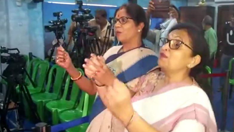 Lok Sabha Elections 2024: West Bengal Ministers Shashi Panja and Chandrima Bhattacharya Dance, Claim TMC Win in Alipurduar, Cooch Behar, and Jalpaiguri Constituencies (Watch Video)