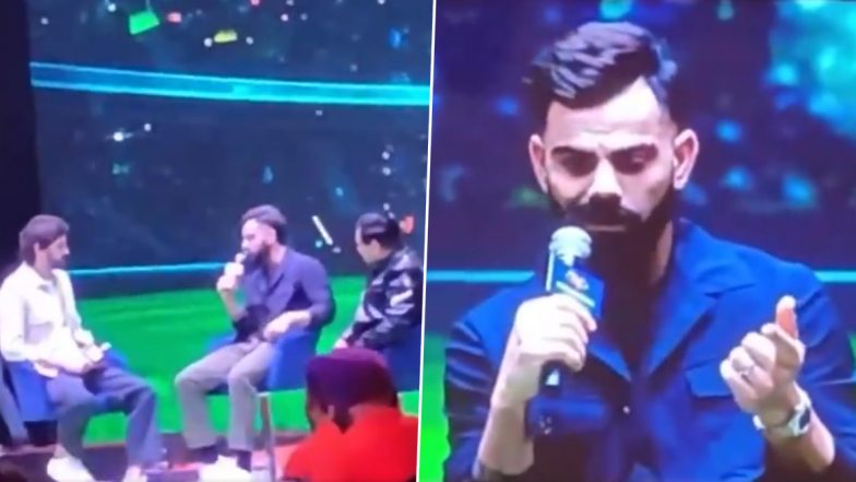 Virat Kohli Recalls Saying 'Isko Itna Maarunga Na...' After Being Hit on Head By Mitchell Johnson During 2014 Australia Tour, Video Goes Viral