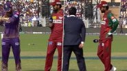 Shreyas Iyer Kisses Coin Before Flipping It During Toss At the Start of KKR vs LSG IPL 2024 Match, Video Goes Viral