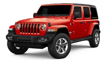 Jeep Wrangler Facelift Likely To Launch on April 22; Check Expected Design, Specifications and Features