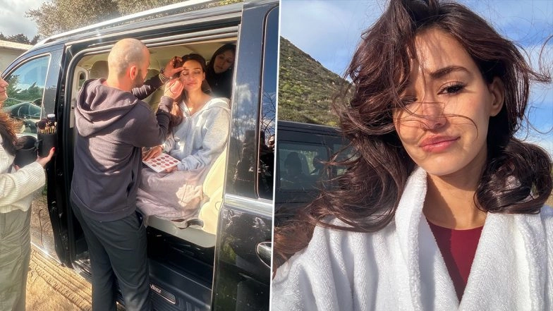 Kalki 2898 AD: Disha Patani Drops Pics From Italy Shoot, Clicks Selfie With Prabhas     