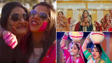 Gangaur Festival Songs: Enjoy These Rajasthani Folk Songs for Gauri Tritiya 2024 Celebrations (Watch Videos)