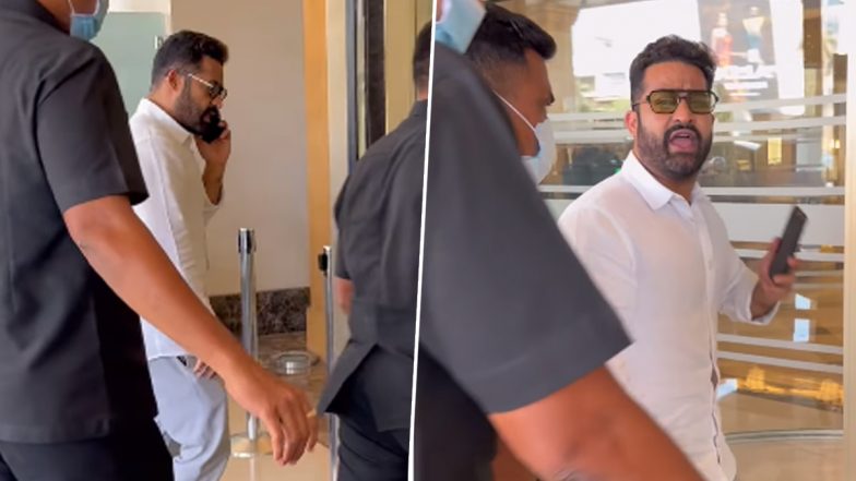 ‘Keep It Back’ Jr NTR Lashes Out at Paparazzi As They Follow Him Into a Hotel in Mumbai, Video Goes Viral – WATCH