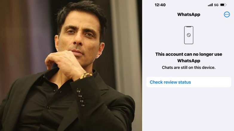 Sonu Sood's WhatsApp Account Blocked; Actor Urges Company To Resolve The Issue ASAP