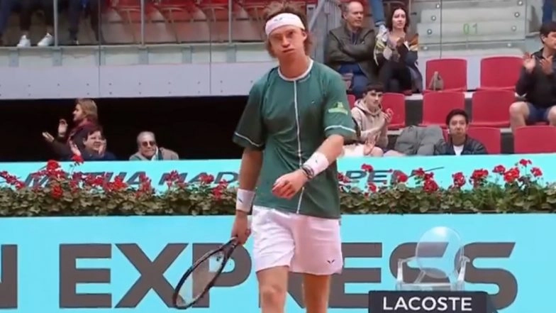 Madrid Open 2024: Andrey Rublev Outclasses Facundo Bagnis, Seals Spot in Third Round