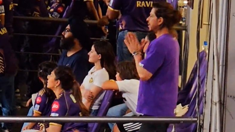 Shah Rukh Khan Gives Inspirational Pep Talk in KKR’s Dressing Room After Heartbreaking Loss Against RR in IPL 2024, Says ‘This Seems to be God’s Plan’