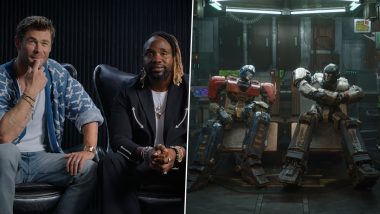 Transformers One Trailer: Chris Hemsworth as Young Optimus Prime and Brian Tyree Henry as Megatron Share Close Bond Before Becoming Sworn Enemies (Watch Video)