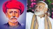 Jyotiba Phule Jayanti 2024: PM Modi Pays Tributes to Social Reformer Mahatma Jyotirao Phule on His 197th Birth Anniversary