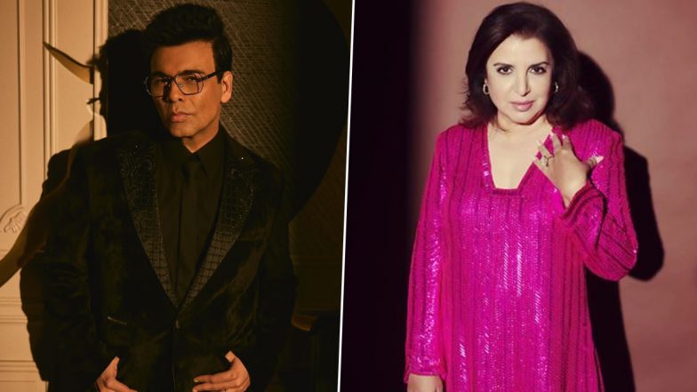 Karan Johar Has a Hilarious Reaction As Bestie Farah Khan Starts New YouTube Channel; Wants Her To Do THIS Before Every Shoot!