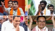 Lok Sabha Election 2024: Six Big Faces of BJP-Led NDA Versus Opposition&rsquo;s INDIA Bloc To Watch Out in First Phase of Polling on April 19